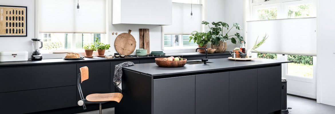 Dupli gardiner monteret i bolig – eksempel 4