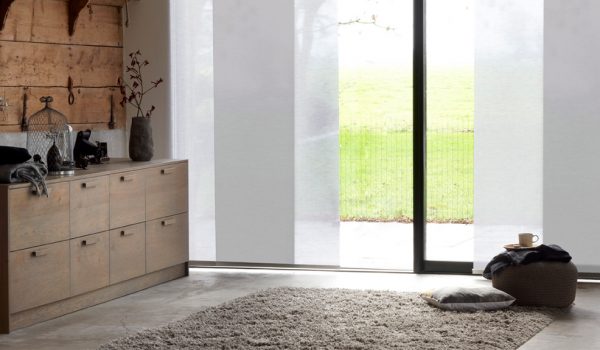 Panelgardiner monteret i bolig – eksempel 3