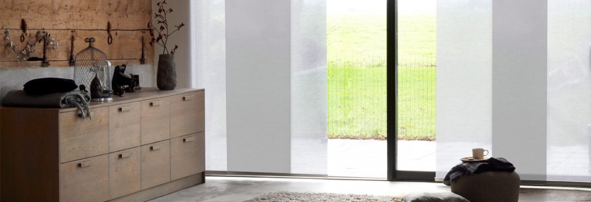 Panelgardiner monteret i bolig – eksempel 2
