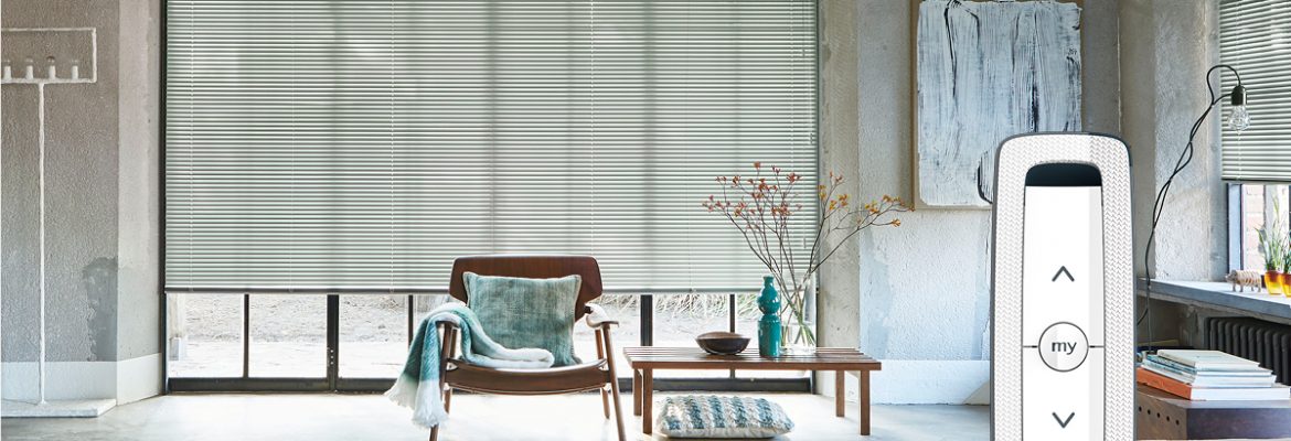 Elektriske gardiner monteret i bolig – eksempel 4